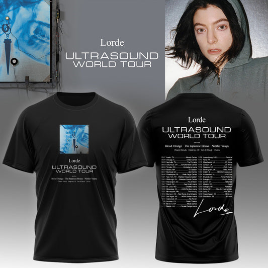 Lorde “Ultrasound”World Tour Limited Edition shirt