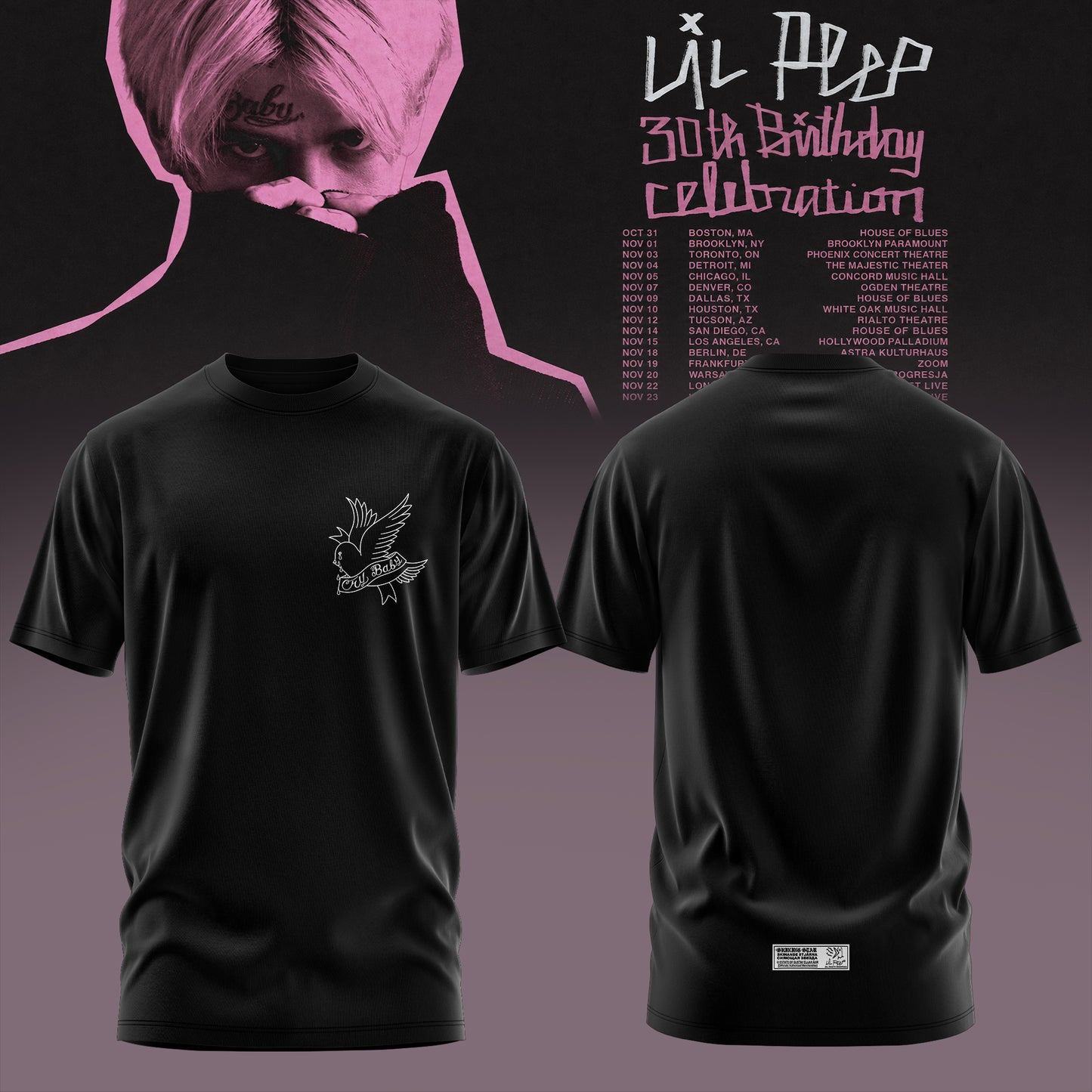 .LlPp 30th Birthday Celebration 2026 Tour 3D All-Over Print T-Shirt V3