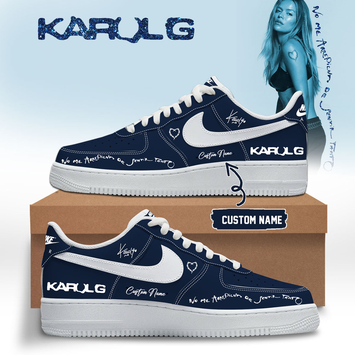 .KaRol G Album “NO ME ARREPIENTO DE SENTIR TANTO” 🩵