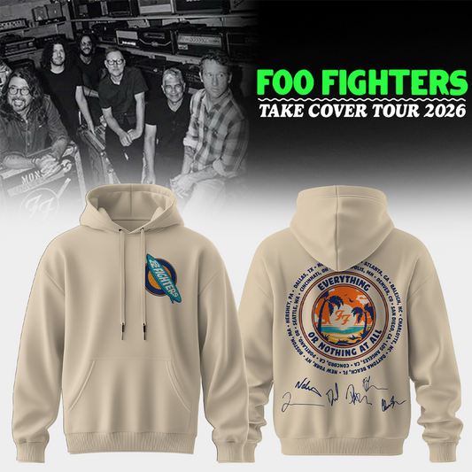 FF ”Take Cover Tour 2026” Limited Edition Signature – Hoodie