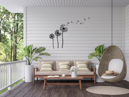 Dandelion Flower Metal Wall Decor, Dandelion Wall Art, Unique Home Decor, Livingroom Nature Decor, Patel Dandelion, Pusteblume Flying Seeds