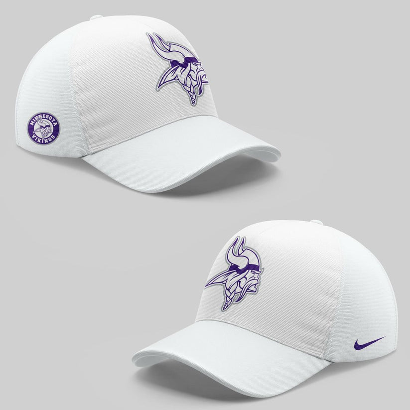 White Minnesota Vikings Hoodie