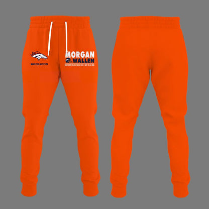 Exclusive Morgan Wallen x Denver Broncos - Still The Problem Tour 2026 Country Music Sweatshirt