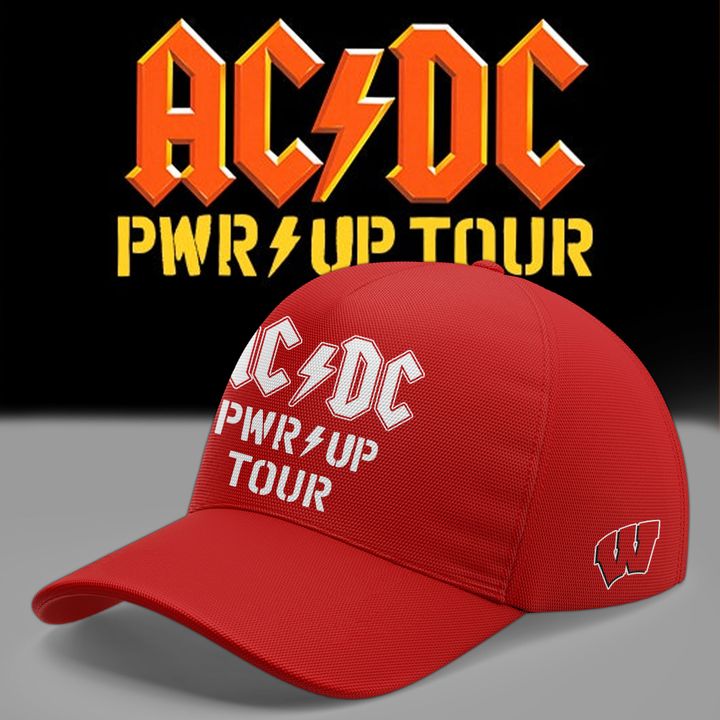04. Perfect Hoodie AC/DC x Wisconsin Badgers Football - Power Up Tour 2026 Hoodie