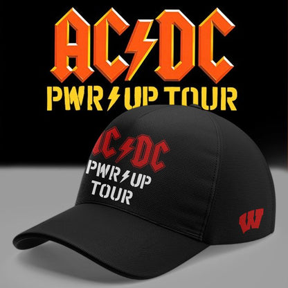 05. Limited Edition AC/DC x Wisconsin Badgers Football - Power Up Tour 2026 T-Shirt