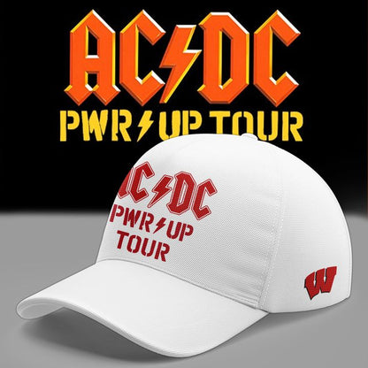 09. Special Edition AC/DC x Wisconsin Badgers Football - Power Up Tour 2026 T-Shirt
