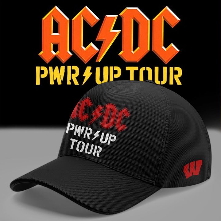 02.2. AC/DC x Wisconsin Badgers Football - Power Up Tour 2026 Jersey