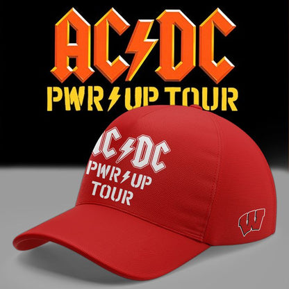 04.1. AC/DC x Wisconsin Badgers Football - Power Up Tour 2026 Jersey