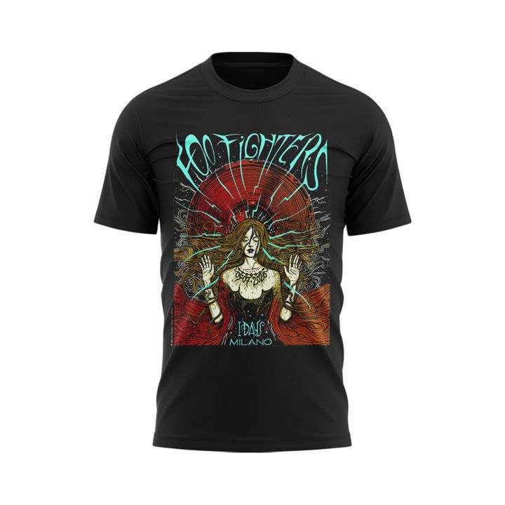 Exclusive Foo Fighters I-Days Milano 2026 T-shirt