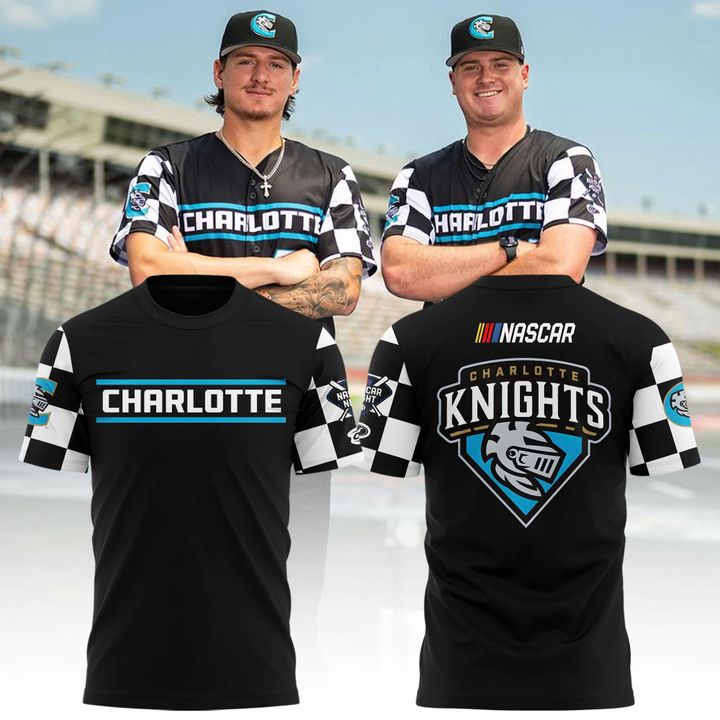 Charlotte Knights NASCAR Night Special Edition T-Shirt