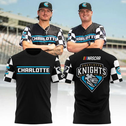 Charlotte Knights NASCAR Night Special Edition T-Shirt