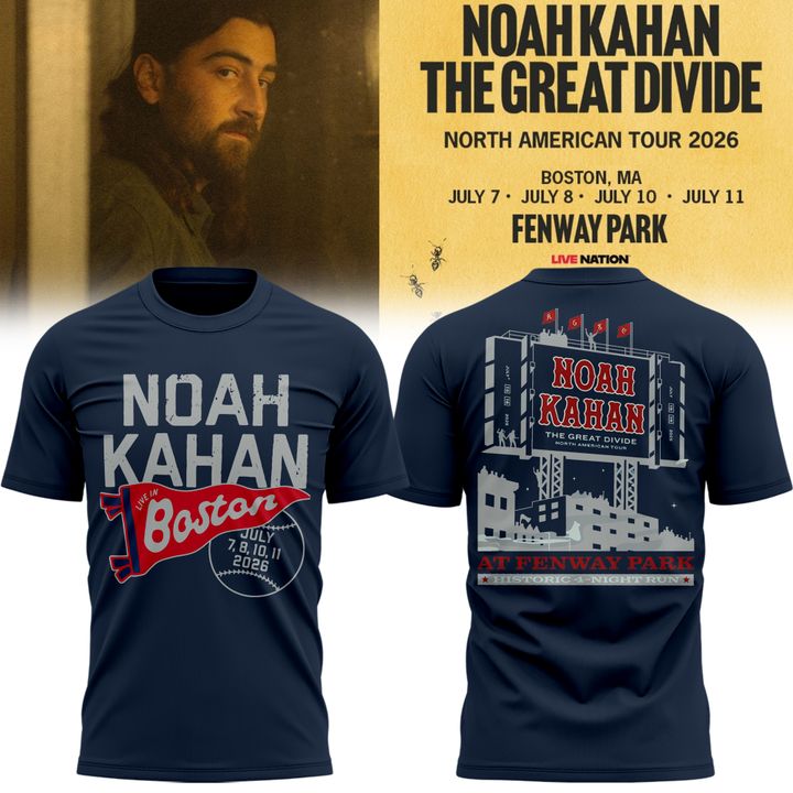 Boston Red Sox x Noah Kahan : The Great Divide Tour Tee