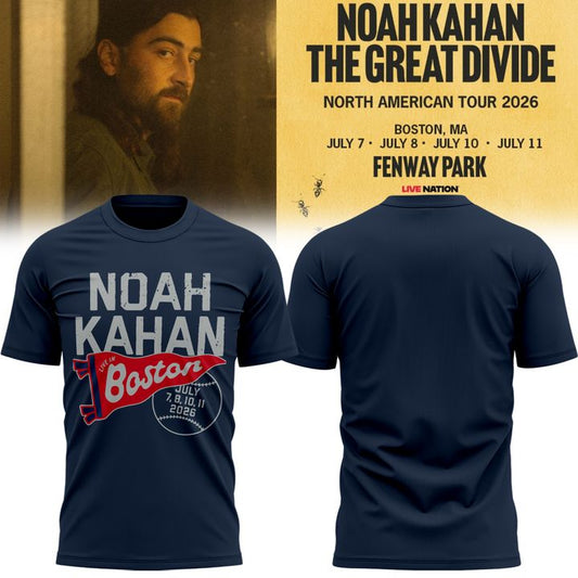 Boston Red Sox x Noah Kahan : The Great Divide Tour Tee
