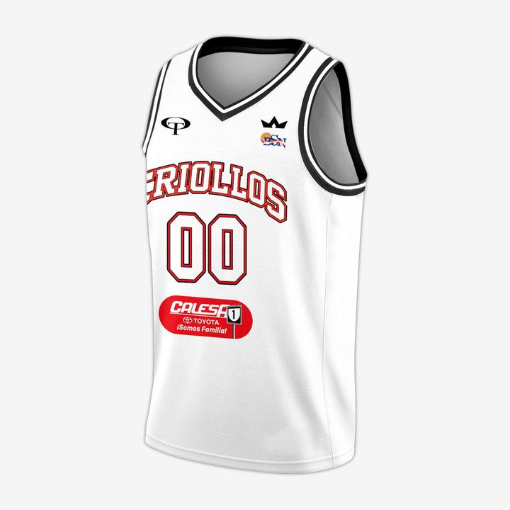 Criollos de Caguas New Official White Basketball Jersey - 2026 Quarterfinals Edition