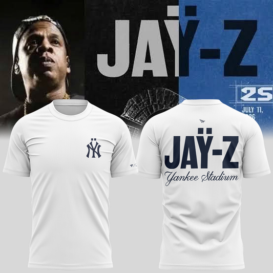 5.Limited edition New York Yankees x Jayz Tshirt 2026