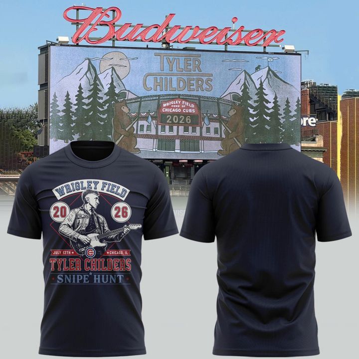 Special 2026 Tyler Childers at Wrigley Field T-Shirt 2