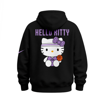 Special Edition Hoodie Black 2026 Golden State Valkyries x Hello Kitty