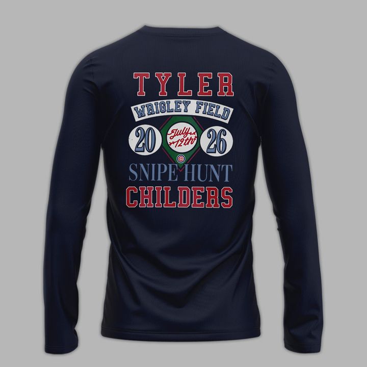 Special 2026 Tyler Childers at Wrigley Field Long Sleeve Shirt