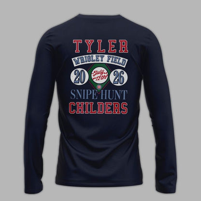 Special 2026 Tyler Childers at Wrigley Field Long Sleeve Shirt