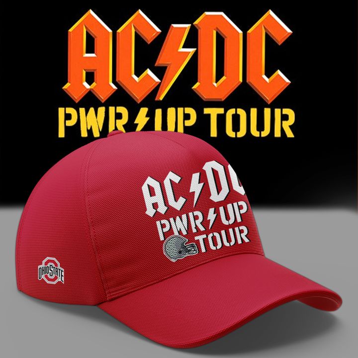 Sweatshirt AC/DC x Ohio State Buckeyes Football - Power Up Tour 2026 Sweatshirt