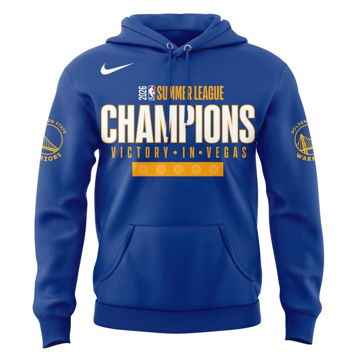 Golden State Warriors 2026 Summer League Champions Blue Hoodie