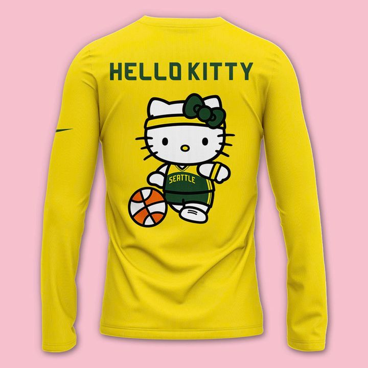 2026 Limited edition Long Sleeve Seattle Storm x Hello Kitty.
