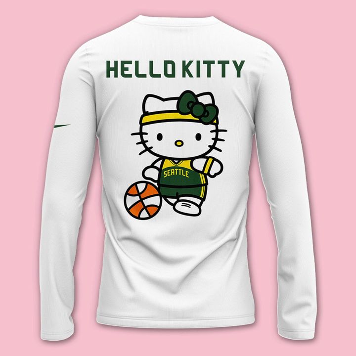 2026 Limited edition Long Sleeve Seattle Storm x Hello Kitty