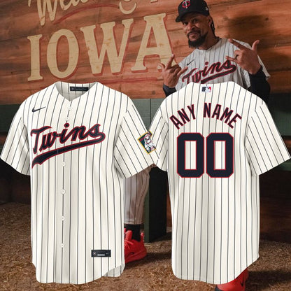 Minnesota Twins 2026 Field of Dreams Stadium Jersey - Cream - Custom