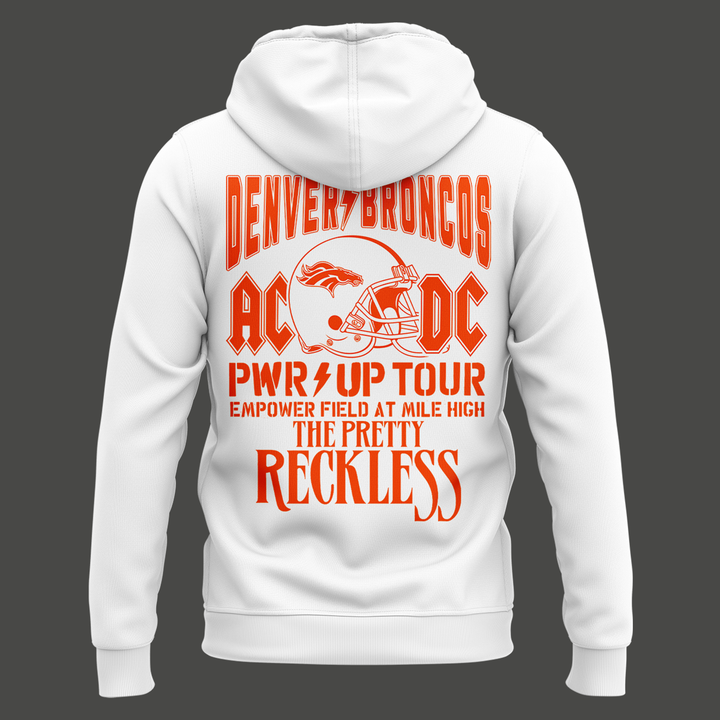 Exclusive Version Denver Broncos x PWR/UP TOUR Zip Hoodie 2026