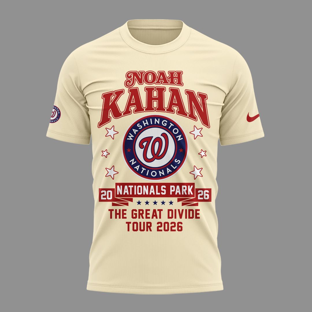 Limited Edition The Great Divide Tour 2026 At Washington Nationals Shirt