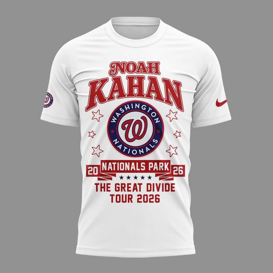 Limited Edition The Great Divide Tour 2026 At Washington Nationals Shirt
