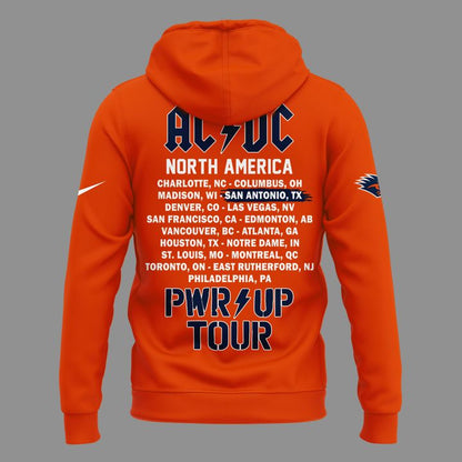 Newest Hoodie AC/DC x UTSA Roadrunners Football - Power Up Tour 2026 Hoodie