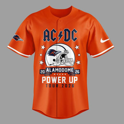 Perfect Shirt AC/DC x UTSA Roadrunners Football - Power Up Tour 2026 Jersey