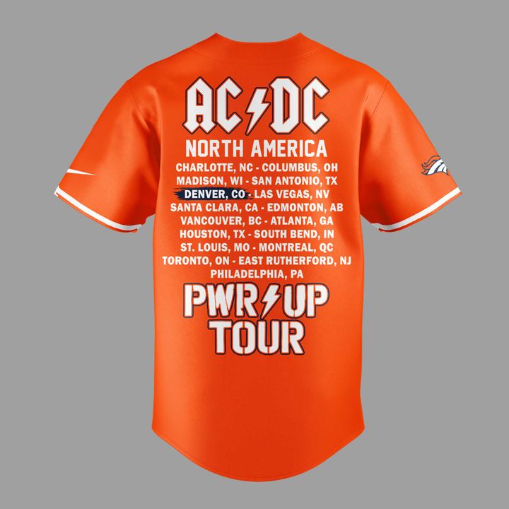 05.01. Perfect Shirt AC/DC x Denver Broncos - Power Up Tour 2026 Jersey