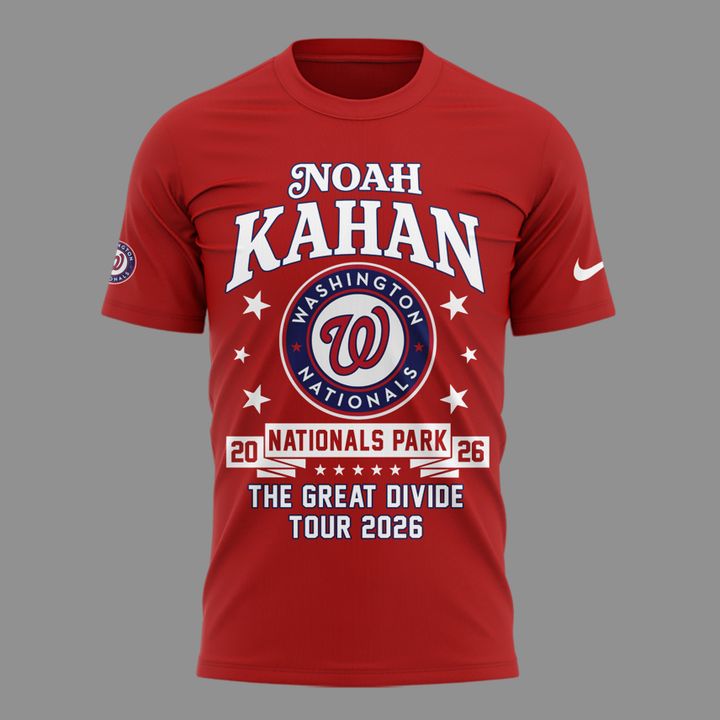 Limited Edition The Great Divide Tour 2026 At Washington Nationals Shirt