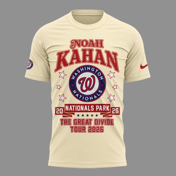Limited Edition The Great Divide Tour 2026 At Washington Nationals Shirt