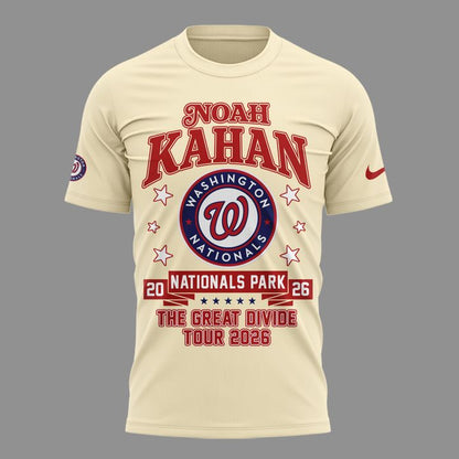 Limited Edition The Great Divide Tour 2026 At Washington Nationals Shirt