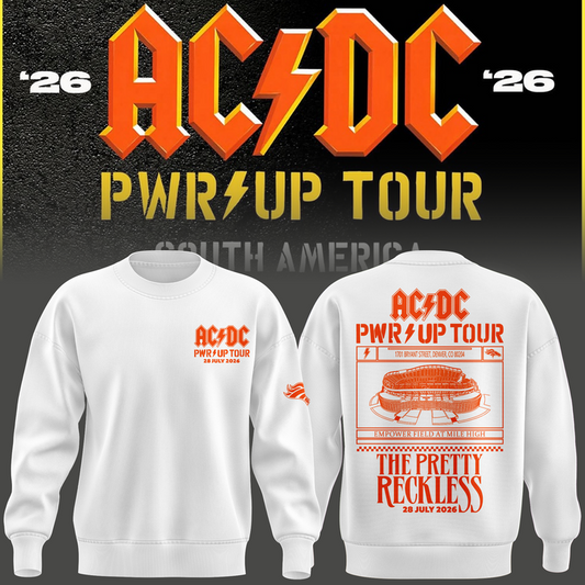 Exclusive Version Denver Broncos x PWR/UP TOUR Sweashirt 2026