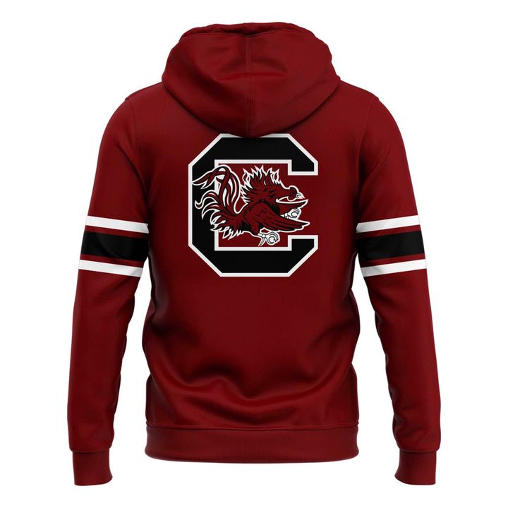 Special 2026 Red Uniform South Carolina Football Zip Hoodie