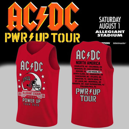 05.20. Limited Edition AC/DC x UNLV Football - Power Up Tour 2026 Jersey