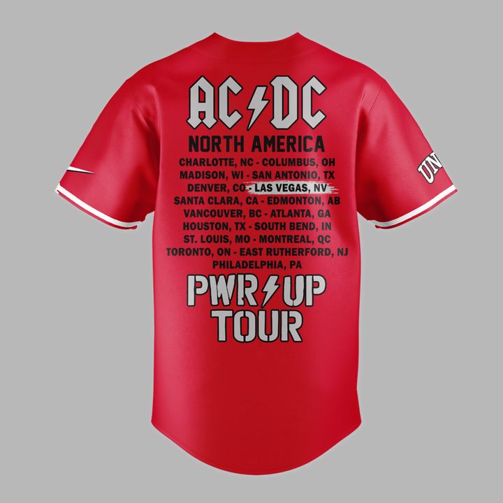 01.14. Special 2026 AC/DC x UNLV Football - Power Up Tour 2026 Jersey