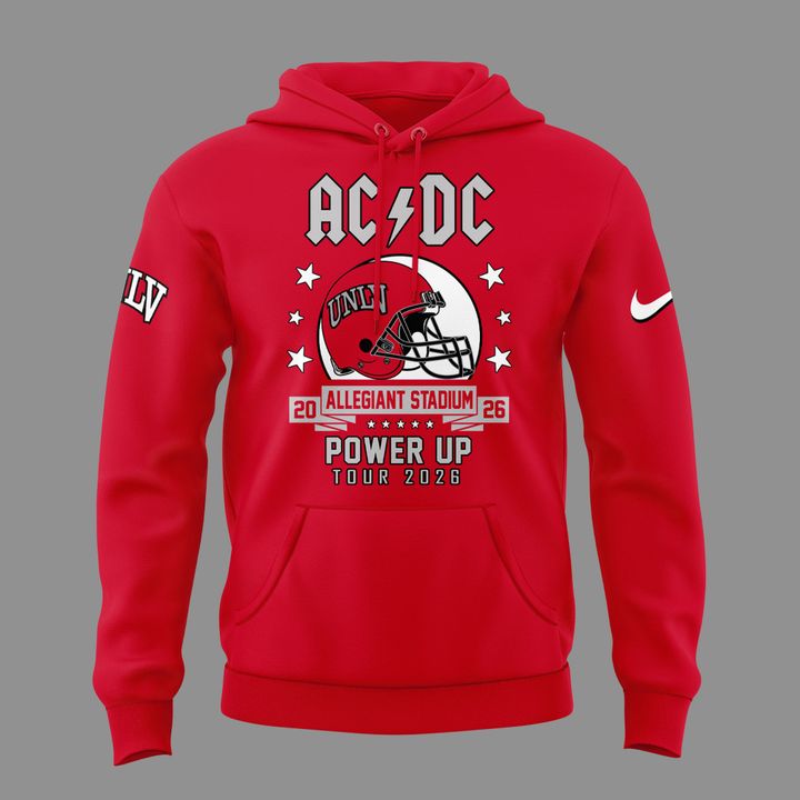 16. Special Hoodie AC/DC x UNLV Football - Power Up Tour 2026 Hoodie