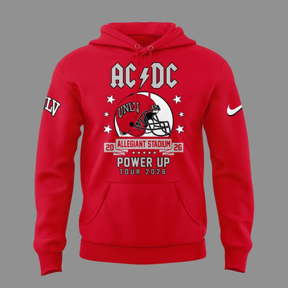 16. Special Hoodie AC/DC x UNLV Football - Power Up Tour 2026 Hoodie
