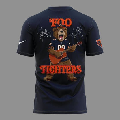 01.16. Perfect Shirt Foo Fighters x Chicago Bears - Take Cover Tour 2026 T-Shirt