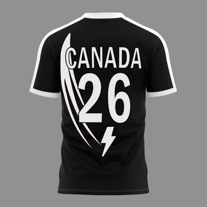 01.02. New Black Shirt AC/DC - Exclusive Canada Event Shirt - Power Up Tour 2026 T-Shirt