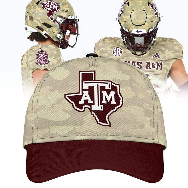 Texas A&M Aggies Honor & Support Camo Hoodie