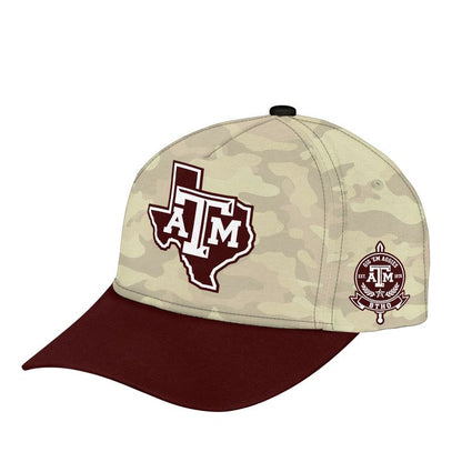 Texas A&M Aggies Honor & Support Camo Cap