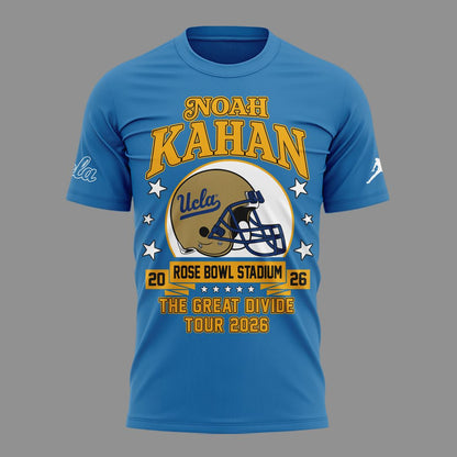 Limited Edition Noah Kahan x UCLA Bruins Football - The Great Divide Tour 2026 T-Shirt