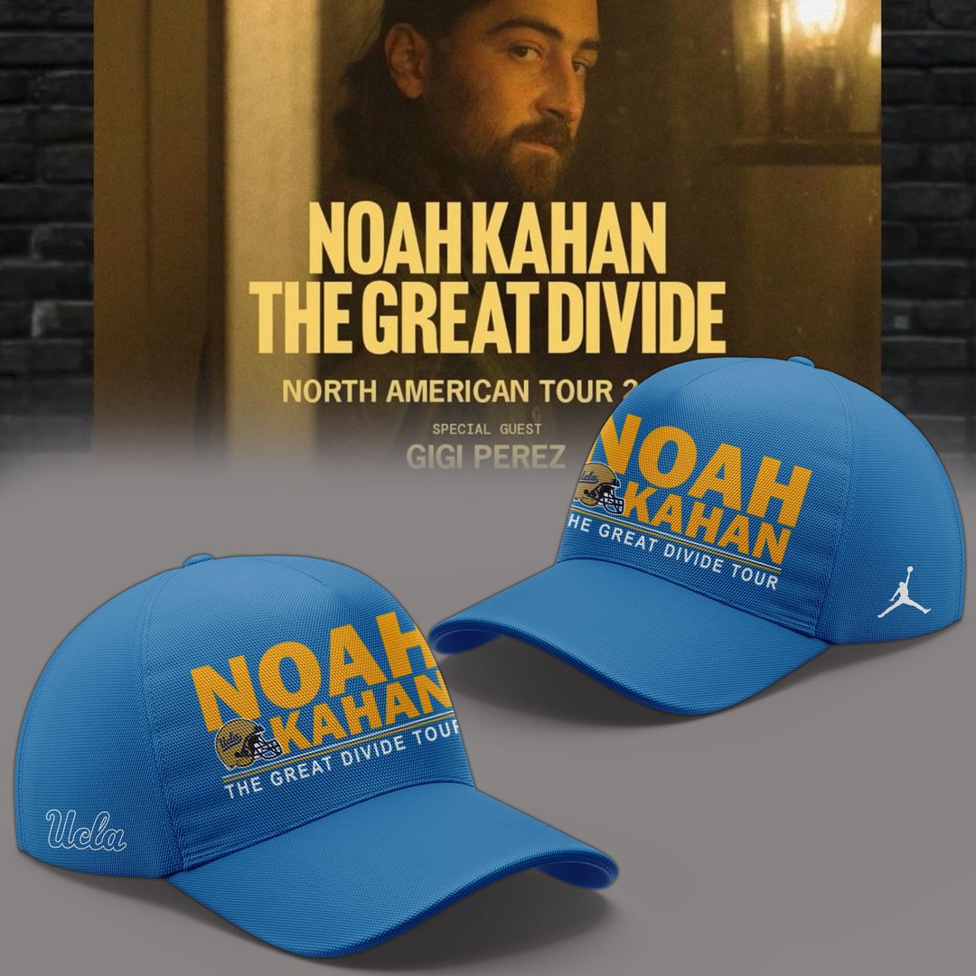 New Hoodie Noah Kahan x UCLA Bruins Football - The Great Divide Tour 2026 Hoodie
