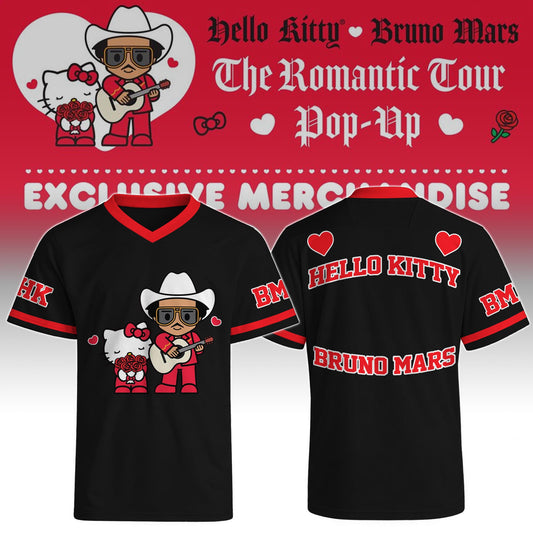 Hello Kitty ❤️ Bruno Mars The Romantic Tour 2026 Jersey